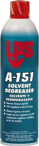 LPS - 20 oz Aerosol Cleaner/Degreaser - Aerosol, Unscented - Exact Tooling