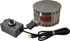 WAAGE - 5" High, 115 Volt Hot Plate - 100 to 1000°F, 1 Burner, 1250 Watt, 8" Diam, 11 Amps - Exact Tooling