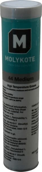 Dow Corning - 14.1 oz Cartridge Lithium High Temperature Grease - White, High Temperature, 400°F Max Temp, NLGIG 2, - Exact Tooling
