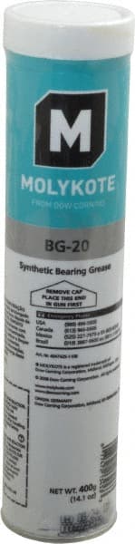 Dow Corning - 14.1 oz Cartridge Synthetic High Temperature Grease - Beige, High Temperature, NLGIG 2 to 3, - Exact Tooling