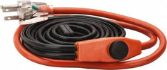 EasyHeat - 6' Long, Preassembled, Fixed Length, Fixed Wattage, Protection Heat Cable - 120 Input Volts, 42 Watts - Exact Tooling