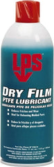 LPS - 16 oz Aerosol Dry Film with PTFE Lubricant - White, 500°F Max - Exact Tooling