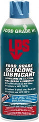 LPS - 16 oz Aerosol Dry Film/Silicone Penetrant/Lubricant - Clear, -40°F to 392°F, Food Grade - Exact Tooling