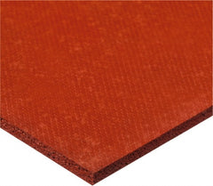 Value Collection - 3/8" Thick x 7/8" Wide x 10' Long Red Closed Cell Silicone Foam Rubber Roll - Stock Length, Adhesive Back, -100°F to 500°F - Exact Tooling