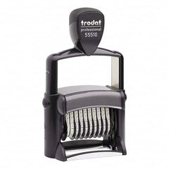 Identity Group - Pre-inked Custom Stamps Type: Custom Stamp - Numbering Message: Numbers - Exact Tooling
