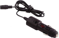 Ergodyne - 12 VDC Power Adapter for Heated Jacket - 4.92' Long, Black, Plastic - Exact Tooling