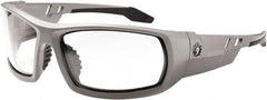 Ergodyne - Clear Lenses, Framed Safety Glasses - Uncoated Lenses, Size Universal, Wrap Around - Exact Tooling
