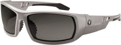 Ergodyne - Smoke Lenses, Framed Safety Glasses - Uncoated Lenses, Size Universal, Wrap Around - Exact Tooling