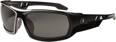 Ergodyne - Smoke Lenses, Framed Safety Glasses - Anti-Fog, Size Universal, Wrap Around - Exact Tooling