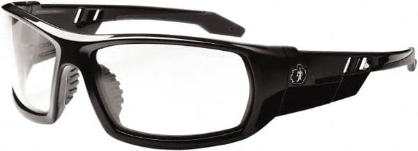 Ergodyne - Clear Lenses, Framed Safety Glasses - Uncoated Lenses, Size Universal, Wrap Around - Exact Tooling