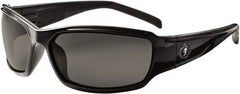 Ergodyne - Smoke Lenses, Framed Safety Glasses - Uncoated Lenses, Size Universal, Wrap Around - Exact Tooling