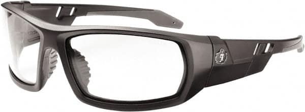 Ergodyne - Clear Lenses, Framed Safety Glasses - Uncoated Lenses, Size Universal, Wrap Around - Exact Tooling