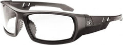 Ergodyne - Clear Lenses, Framed Safety Glasses - Uncoated Lenses, Size Universal, Wrap Around - Exact Tooling