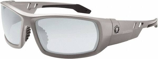Ergodyne - Indoor/Outdoor Lenses, Framed Safety Glasses - Uncoated Lenses, Size Universal, Wrap Around - Exact Tooling