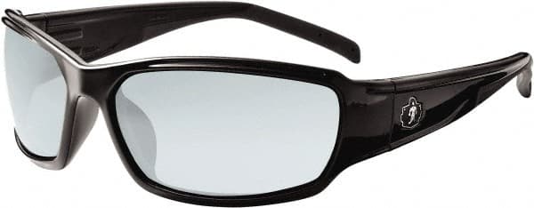 Ergodyne - Indoor/Outdoor Lenses, Framed Safety Glasses - Uncoated Lenses, Size Universal, Wrap Around - Exact Tooling