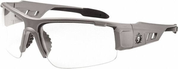 Ergodyne - Clear Lenses, Framed Safety Glasses - Uncoated Lenses, Size Universal, Wrap Around - Exact Tooling