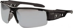 Ergodyne - Silver Lenses, Framed Safety Glasses - Uncoated Lenses, Size Universal, Wrap Around - Exact Tooling