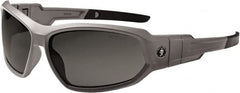 Ergodyne - Smoke Lenses, Framed Safety Glasses - Uncoated Lenses, Size Universal, Wrap Around - Exact Tooling