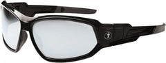 Ergodyne - Indoor/Outdoor Lenses, Framed Safety Glasses - Uncoated Lenses, Size Universal, Wrap Around - Exact Tooling