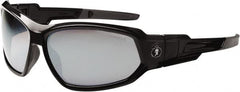 Ergodyne - Silver Lenses, Framed Safety Glasses - Uncoated Lenses, Size Universal, Wrap Around - Exact Tooling