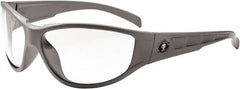 Ergodyne - Clear Lenses, Framed Safety Glasses - Uncoated Lenses, Size Universal, Wrap Around - Exact Tooling
