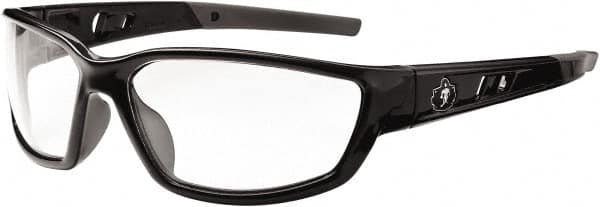 Ergodyne - Clear Lenses, Framed Safety Glasses - Uncoated Lenses, Size Universal, Wrap Around - Exact Tooling