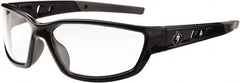 Ergodyne - Clear Lenses, Framed Safety Glasses - Uncoated Lenses, Size Universal, Wrap Around - Exact Tooling