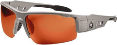 Ergodyne - Copper Lenses, Framed Polarized Glasses - Uncoated Lenses, Size Universal, Wrap Around - Exact Tooling