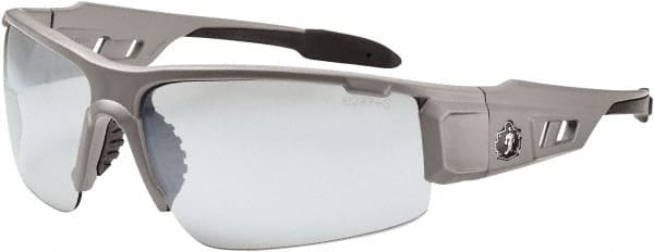 Ergodyne - Indoor/Outdoor Lenses, Framed Safety Glasses - Uncoated Lenses, Size Universal, Wrap Around - Exact Tooling