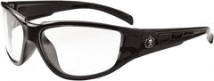 Ergodyne - Clear Lenses, Framed Safety Glasses - Uncoated Lenses, Size Universal, Wrap Around - Exact Tooling