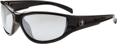 Ergodyne - Indoor/Outdoor Lenses, Framed Safety Glasses - Uncoated Lenses, Size Universal, Wrap Around - Exact Tooling