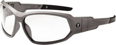 Ergodyne - Clear Lenses, Framed Safety Glasses - Uncoated Lenses, Size Universal, Wrap Around - Exact Tooling