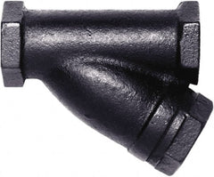 Hoffman Speciality - 3/4" Pipe, Female NPT Ends, Cast Iron Y-Strainer - 250 psi Pressure Rating, 400 psi WOG Rating, 250 psi WSP Rating - Exact Tooling