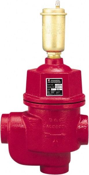 Bell & Gossett - 1-1/4" Pipe Enhanced Air Separator Air Vent - 150 Max psi, FNPT End Connection - Exact Tooling