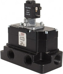 ARO/Ingersoll-Rand - Pilot-Operated Solenoid Valves Valve Type: 4-Way Poppet Actuator Type: Solenoid - Exact Tooling