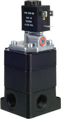 ARO/Ingersoll-Rand - Pilot-Operated Solenoid Valves Valve Type: 3-Way Poppet Actuator Type: Solenoid - Exact Tooling