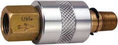 ARO/Ingersoll-Rand - 1/4" Pipe, Compression x MNPT, Brass Standard Slide Valve - 200 Max psi, Brass Sleeve - Exact Tooling