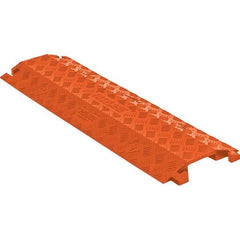 Checkers - On Floor Cable Covers Cover Material: Polyurethane Number of Channels: 1 - Exact Tooling