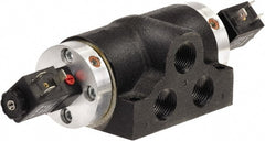 ARO/Ingersoll-Rand - 1" Inlet x 1" Outlet, Solenoid Actuator, Solenoid Return, 2 Position, Body Ported Solenoid Air Valve - 280 CFM, 120 VAC Input, 7.8 CV, 4 Way, 150 psi, 180° Max Temp, -10° Min Temp - Exact Tooling