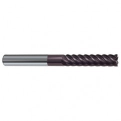 5/16" Dia. - 3" OAL - 45° Helix Firex Carbide End Mill - 6 FL - Exact Tooling