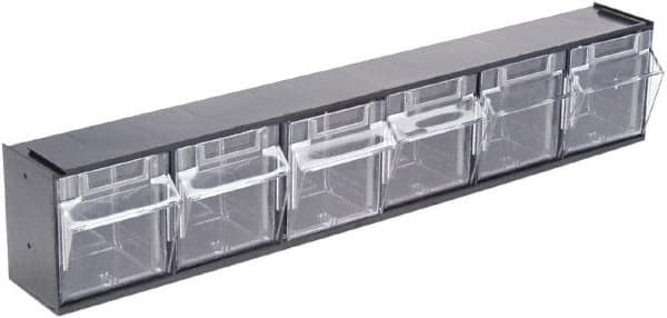 Deflect-o - Black/Clear Covered Modular - Plastic - Exact Tooling