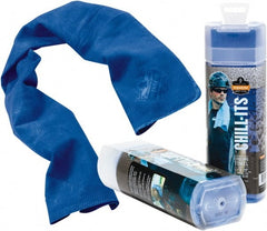 Ergodyne - Size 40", Cooling Towel - Blue Solid Pattern, Polyester - Exact Tooling