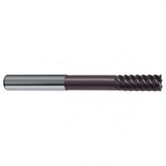 5/8" Dia. - 5" OAL - 55° Helix Firex Carbide End Mill - 6 FL - Exact Tooling