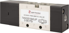PRO-SOURCE - Specialty Air Valves Valve Type: 5-Way, 3 Position Actuator Type: Pneumatic Double Acting - Exact Tooling