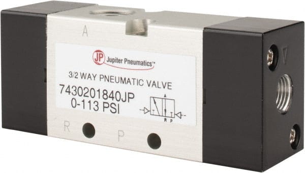 PRO-SOURCE - Specialty Air Valves Valve Type: 3-Way, 2 Position NC Actuator Type: Pneumatic Double Acting - Exact Tooling
