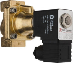PRO-SOURCE - 3/8", 2/2 Way Steam Series Stacking Solenoid Valve - 24 VDC, 4.5 CV Rate, 4.19" High x 2.76" Long - Exact Tooling