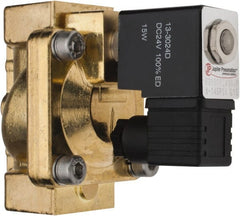 PRO-SOURCE - 1", 2/2 Way Stacking Solenoid Valve - 24 VDC, 12 CV Rate, 4.98" High x 3.78" Long - Exact Tooling