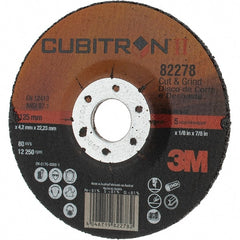 Standard Abrasives - Depressed Center Wheel - - Exact Tooling