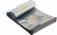 Value Collection - 12" Long x 8" Wide, 3 mil Thick, Clear Metalized Static Shield Bag - Metal-In - Exact Tooling