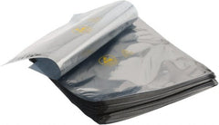 Value Collection - 10" Long x 8" Wide, 3 mil Thick, Clear Metalized Static Shield Bag - Metal-In - Exact Tooling